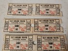 8 Lot Vtg Tal s Sky Line Drive In Movie Theater Tickets Coffeyville Ks Theatre