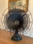 Antique Diehl Electric Fan 16    Vintage 3 Speed Oscillating   see Video  