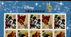 The Art Of Disney Us 2004 Scott  3865-3868 Friendship 20 Mnh Vf 37c Stamp Sheet