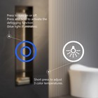 Led Lighted Bathroom Mirror  Anti-fog dimmable wall Mounted Rectangle Mirror