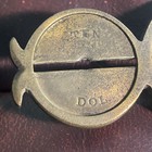 Antique - John Allender - 1855 -brass Counterfeit Gold Coin Detector Scale