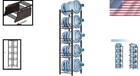 Premium Steel Water Bottle Holder With 5 Tiers - Efficient And Space-saving
