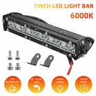 7   18w Spot Flood Led Work Light Bar Lamp Driving Fog Offroad Suv 4wd Car Truck