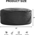 Adults Bean Bag Chair 5ft Big Beanbag Chair Giant Oversized   Memory Foam washab