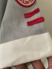 Vintage Women   s 1940 s Ww2 Red Cross Volunteer Nurse Uniform Dress W Patches