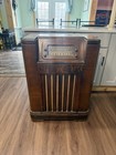 Vintage Philco Tube Console Radio Model 47-1227 Needs Restoration  Turns On 