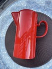 Vintage Dansk Mid Century  Bright Red Jar Gunnar Cyren