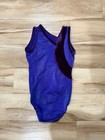 Gk Elite Gymnastics Purple Leotard  Child Size Medium