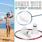 Franklin Sports Badminton Racket   Birdie Set - Replacement Badminton Equipment