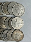 Lot Of 30 Peace Silver Dollars Nice Set Of Silver Coins Various Dates    L9