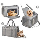 45cm Airline Approved Pet Carrier Bag Soft Sided Dog Cat Travel