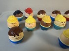 Vintage Little Tikes Toddle Tots Chunky People Figures Lot Of 17 Fireman Kids