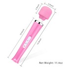 Handheld Massager Wand Vibrating Massage Magic Full Body Therapy Motor 20 Speed