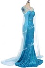 Adult Womens Frozen Princess Elsa Cosplay Costume Party Outfit Fancy Dress