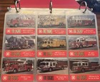 Fire Engines Premium Trading Card Album Binder W  Full Set Bon Air Virginia