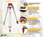 Adirpro Universal Survey Tripod     Laser Level Tripod     Transit Level Tripod -   