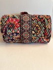 Vera Bradley    venetian Paisley    11   x 35    Baby Changing Roll Up Pad    clean    - Euc
