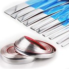 16ft Chrome Silver Automotive Car Exterior And Interior Width 1 4inch 6mm 