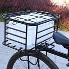 Rear Rack Bike Basket Lightweight Dog Carrier For Daily Commutes Travel Pets