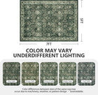 5x7 Area Rugs Soft Non Slip Low Pile Washable Rug Boho Modern Rug For Livingroom