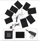 3 Levels Electric Cloth Heater Waterproof Usb Heating Pads Outdoor Winter