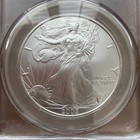 2005 American Eagle  999 Silver 1oz Dollar Coin Cac Ms 69