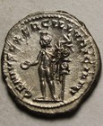 Rare Genuine Ancient Roman Silver Coin Antoninianus Trajan Decius 249ad Genius