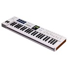 Arturia Keylab Essential 49 Mk3 Midi Controller White Bundle W pig Hog Midi C   