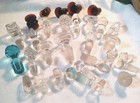 Lot Of 30 Antique Glass Bottle Stoppers Perfume Decanters Cruet Many Hand Made