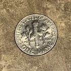1965 Us Roosevelt Silver Dime Coin No Mint Mark  Class 1 Error 