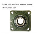 Outer Spherical Bearing With Square Seat Ucf203f204f205f206f207f208f209f210f212