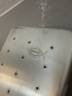 Vintage Perrine  96 Metal Fly Box Fly Fishing Storage Aluminum 4  X 6  Silver