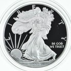2020-w American Silver Eagle Proof 1 Oz Silver - Coin   Box   Coa
