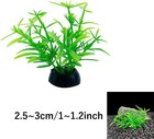 Smoothedo-pets Aquarium Plant Fish Tank Decoration 20 Pieces Small 1  Green-a 