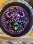 1oz Cool To Coin High Relief Demon Skelton 999 Copper