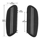 Front Driver Floorboard Streamliner For Touring Softail Fl