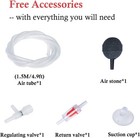 Adjustable Silent Air Pump For Aquarium Fish Tank Electric Oxygen Pump