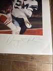 Autographed Dwight Clark Authentic Lithograph By Daniel Smith 23 5   x16   