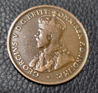 1917 Australia One Penny Coin