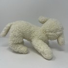 Gund White Lamb Sheep Plush 8  1977 Stuffed Animal Toy Baby Rattle Nursery