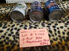 1960s 70s Pull Tab Beer Can Lot 3 Assorted Point Beer Vintage Cans  bc6