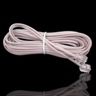 Lot Of 2 Telephone Landline 25  Foot feet Extension Phone Cord Wire Dsl New