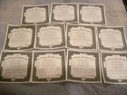 Vintage 1994-1996 Lot Of 11  lion King  7 3 4  Collectible Plates W coa s
