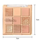 9 Colors Nude Shimmer Matte Eyeshadow Glitter Eyeshadow Long Lasting Waterproof
