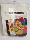 Dimensions Felt Embroidery Craft Kit Night Before Christmas Ornament Set  9505