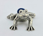 Pewter Pin Cushion Frog Sewing Vintage