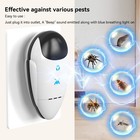 2026 Upgraded Ultrasonic Repeller   Insect Indoor 1 Count  pack Of 4   White 