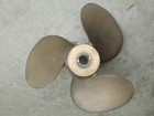 Vintage Brass Boat Propeller - Michigan 3 Blades 9 1 2  Wide S M C   857