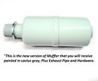 Center Rear Exhaust With Muffler For  Predator 212cc  Honda Gx160 gx200 tillotso