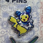2026 Pokemon Xp   World Championships 4 Pin Set San Francisco Exclusive  sealed 
